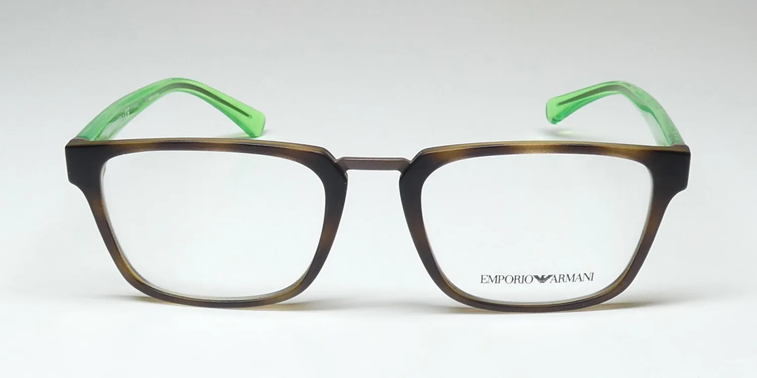 Emporio Armani 3108 5089 Eyeglasses Brown 51mm 3