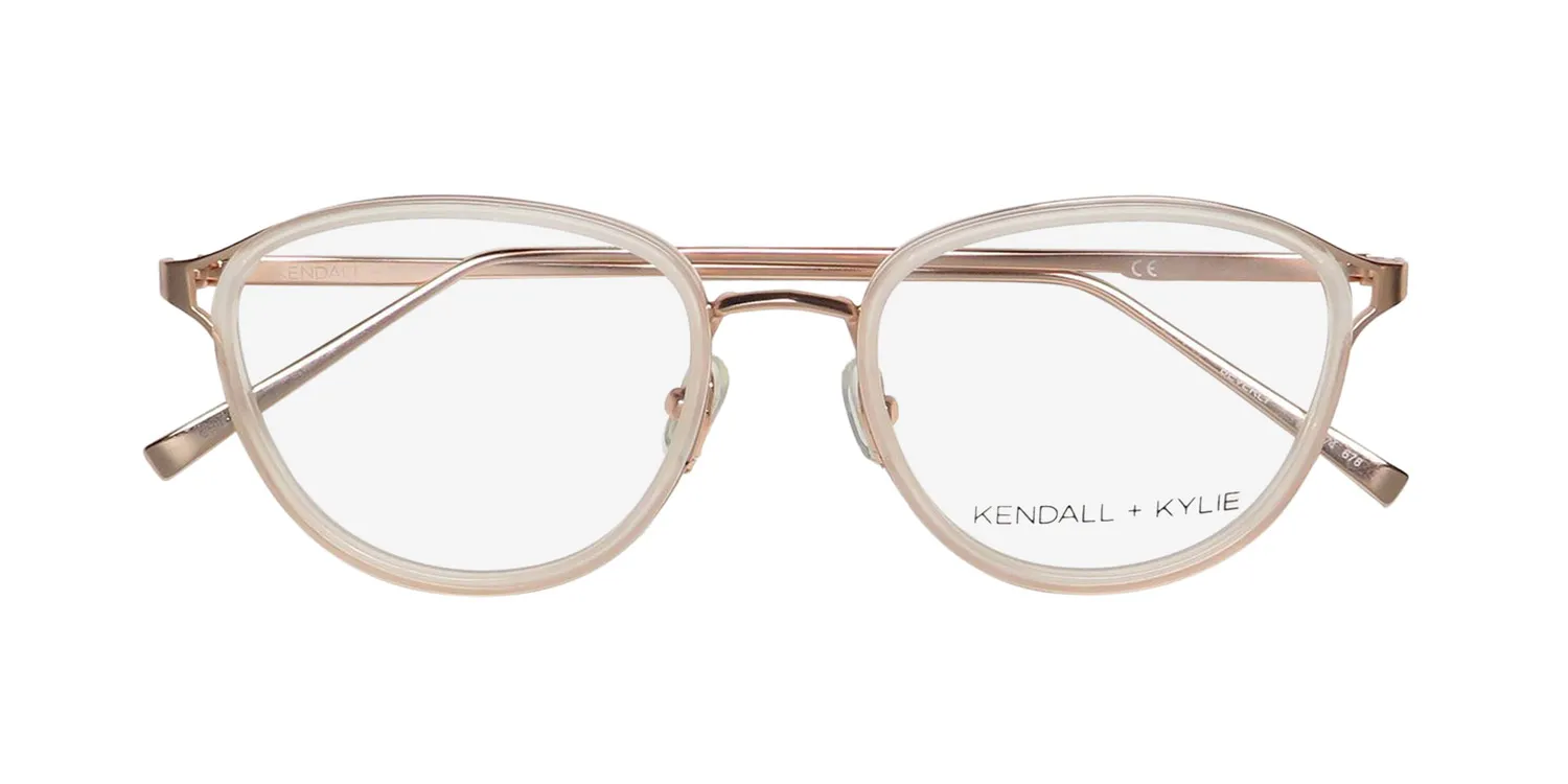 Kendall + Kylie Kko174 Beverly 678 Eyeglasses White 51mm 2