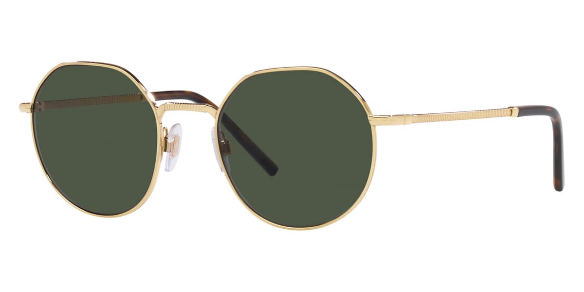Dolce & Gabbana DG2286 Sunglasses Gold 52mm Men