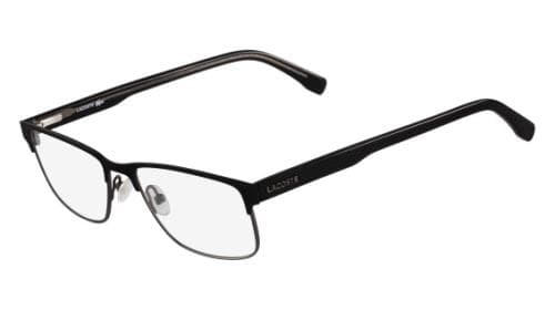 Lacoste L2217 001 L2217 Eyeglasses Black 54mm Men