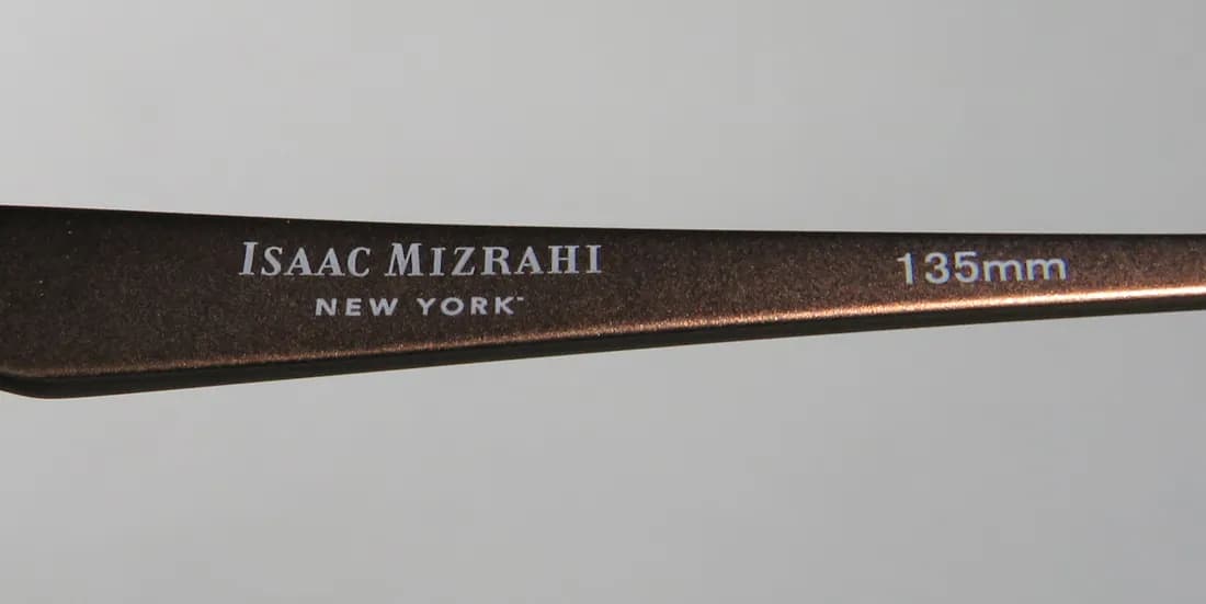 Isaac Mizrahi 30005 br Eyeglasses Brown 51mm 7