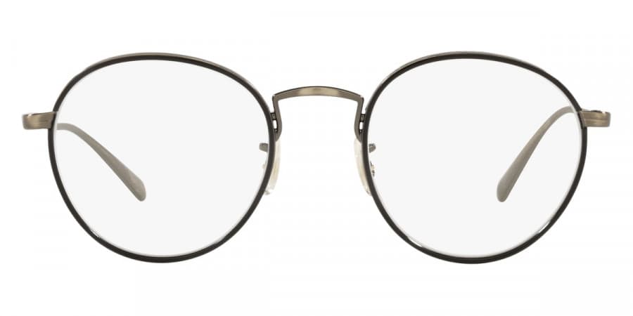 Oliver Peoples ARTEMIO OV1302 Clip On 5284 Sunglasses Antique Gold W/ Black 48mm Men 2