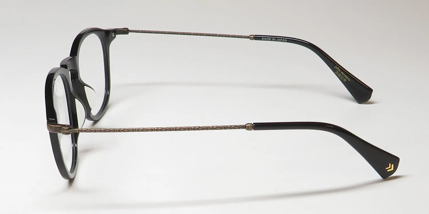John Varvatos Vjv421 black Eyeglasses Black 47mm 4