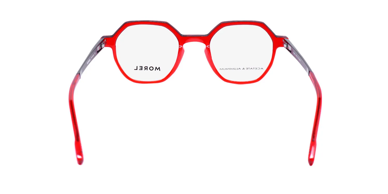 Morel Oga 10206o rn03 Eyeglasses Red 49mm 5