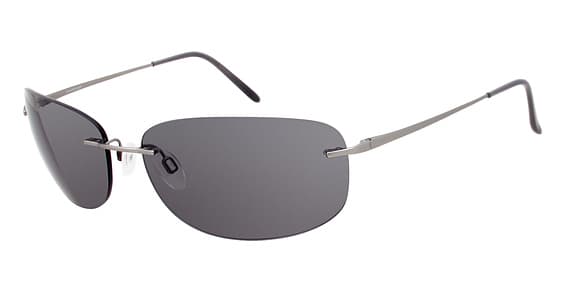 Charmant CH12256P GR Sunglasses Gray 135mm Men