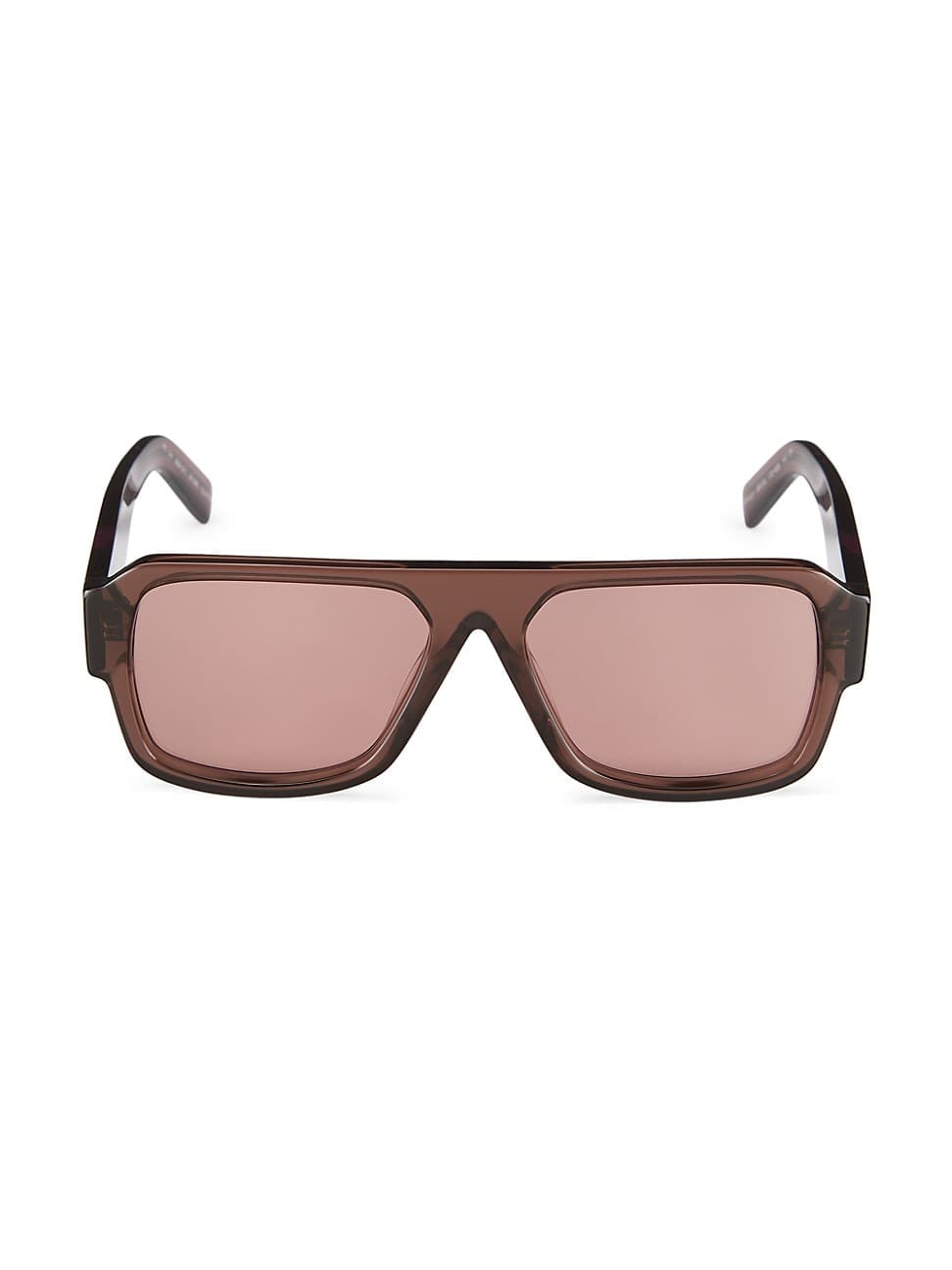 Prada SPR 22Y 17O-60B PR 22YS Sunglasses Brown 140mm Men
