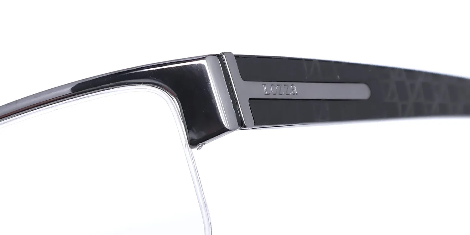 Lozza Vl2056 568l Eyeglasses Gunmetal 55mm 6