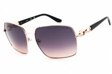 Guess GU00159 28B Sunglasses Shiny Rose Gold 63mm