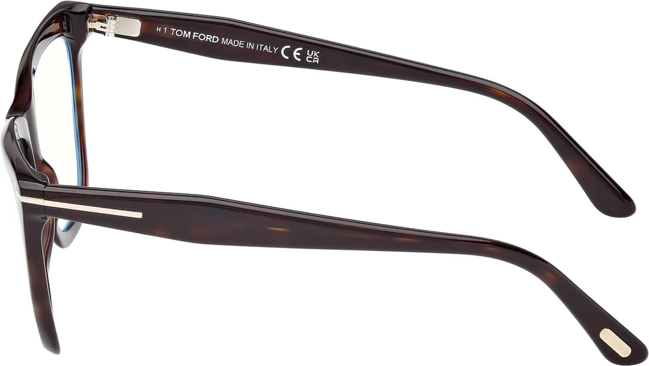 Tom Ford FT6064B 052 Eyeglasses Dark Havana 56mm Women 4