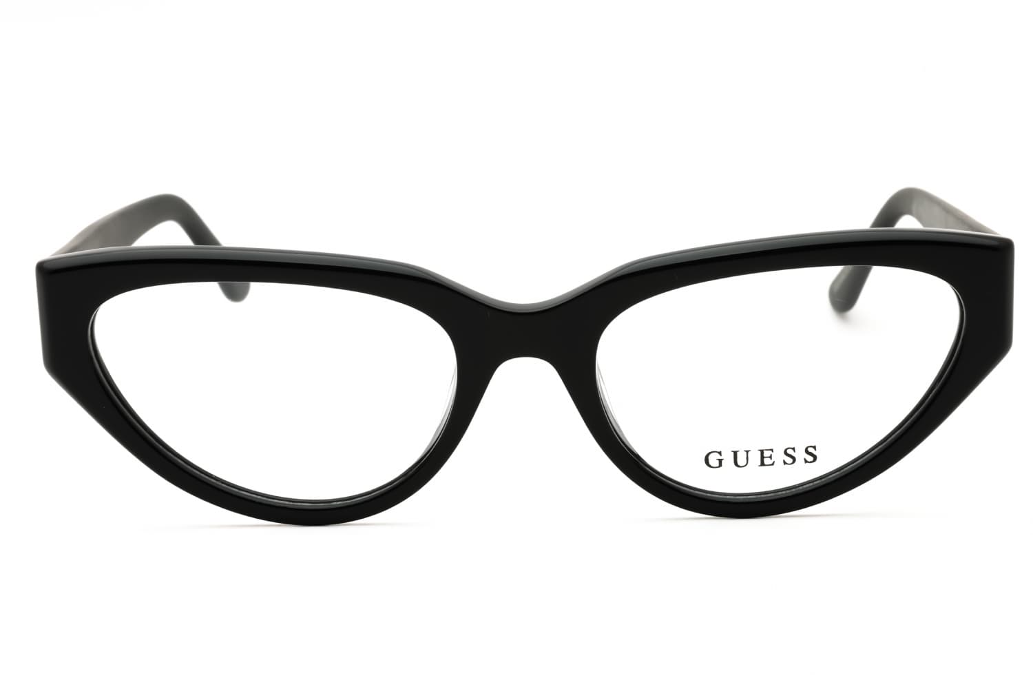 Guess GU50113 001 Eyeglasses Shiny Black 53mm 2