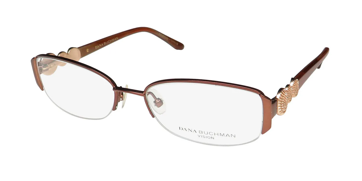 Dana Buchman Sapphira br Eyeglasses Brown 51mm