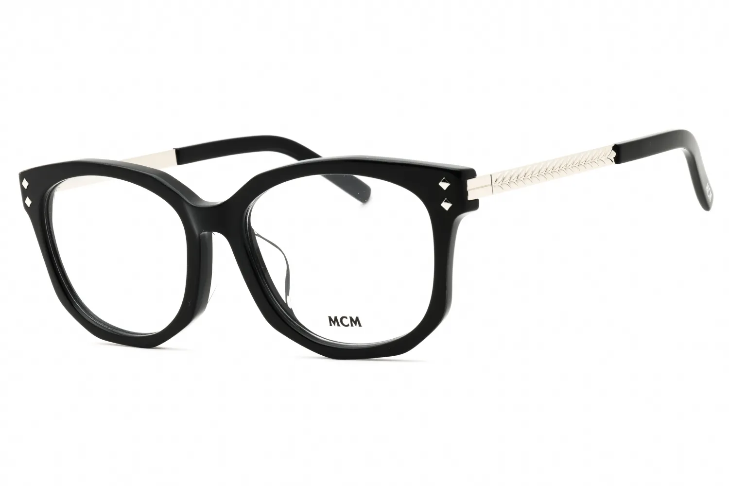 MCM MW5017-D 001 Eyeglasses Shiny Black 54mm Women