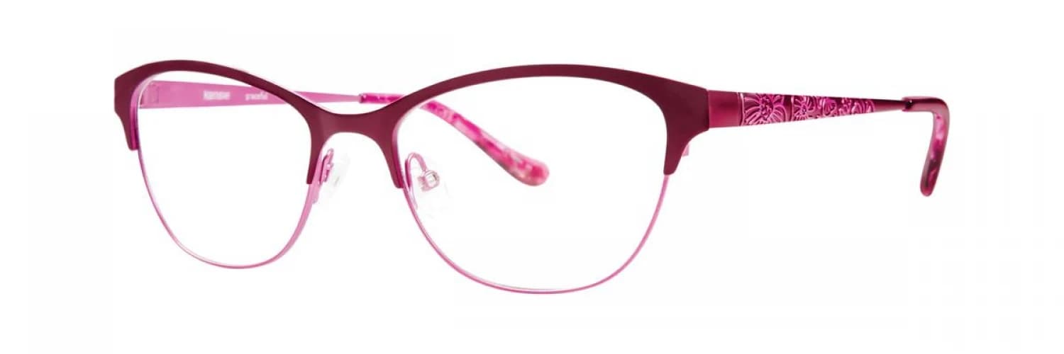 Kensie Graceful Eyeglasses Pink 50mm Women