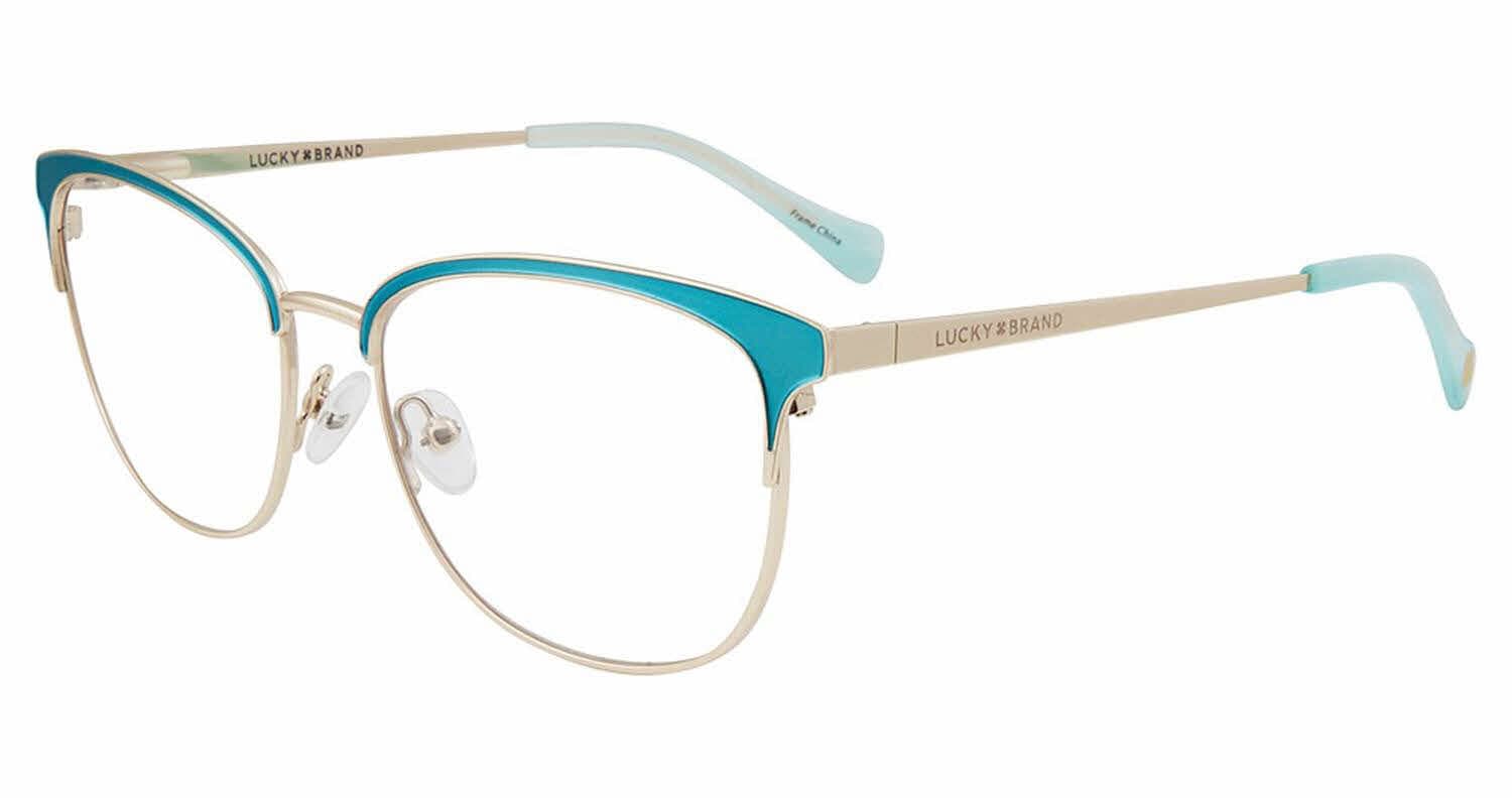 Lucky Brand D115 Eyeglasses Teal 52mm Women