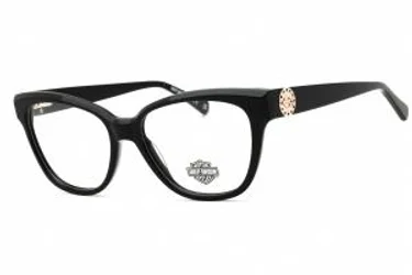 Harley Davidson HD50106 001 Eyeglasses Shiny Black