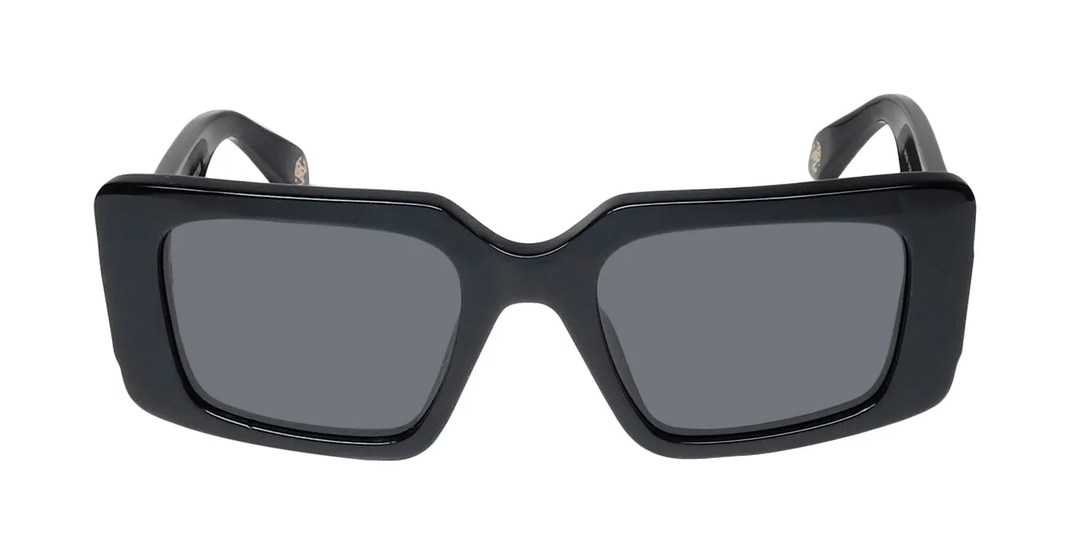 Roberto Cavalli Src039 0700 Sunglasses Shiny Black 51mm Women 3