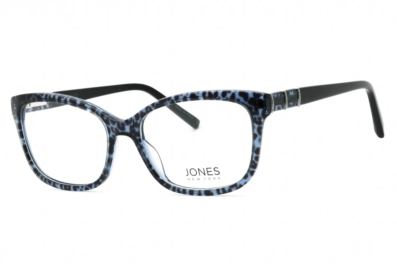 Jones New York J779 0BLL Eyeglasses Blue Leopard 54mm Women