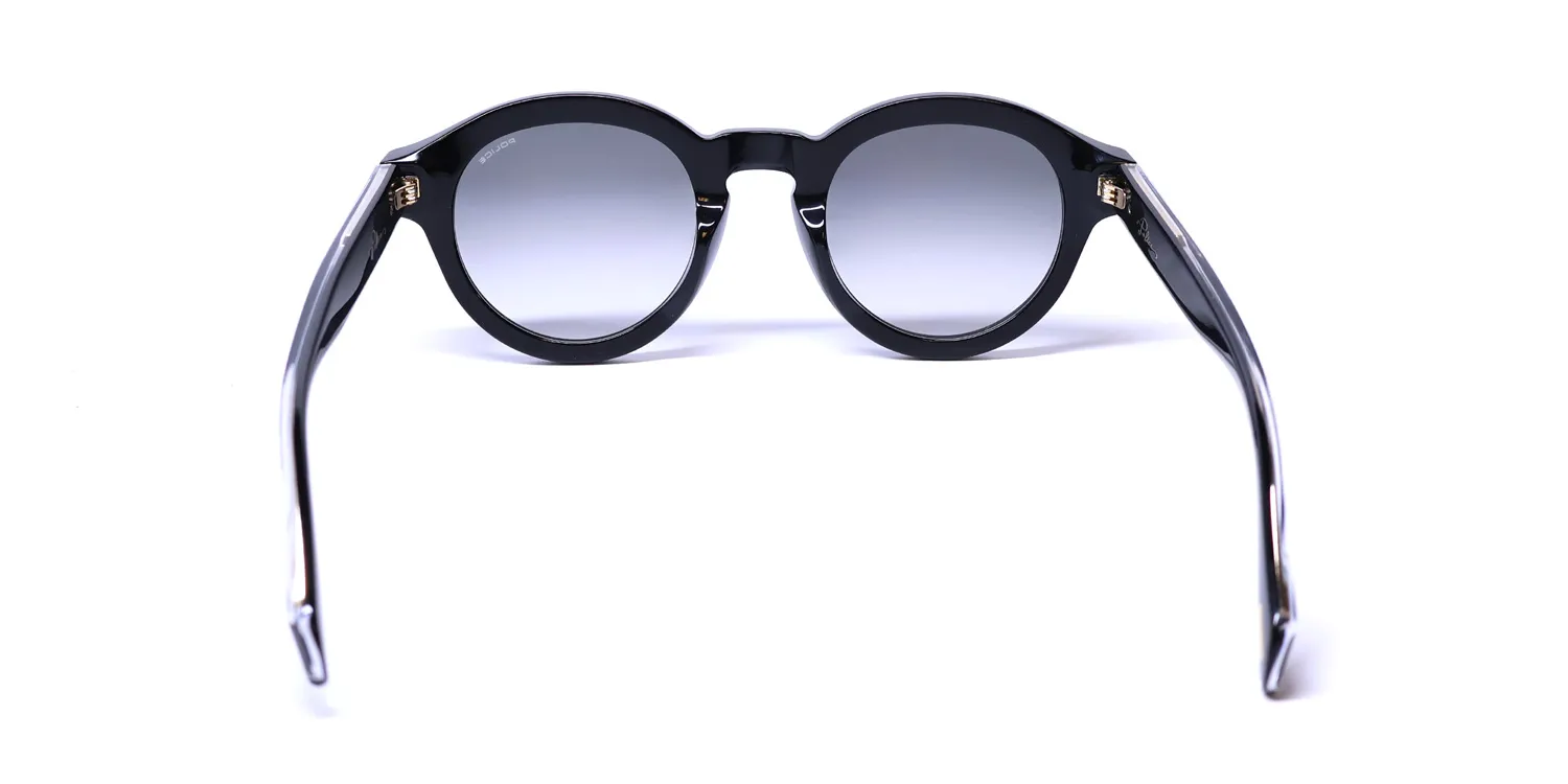 Police Splf31 Dawn 3 0700 Sunglasses Black 47mm Unisex 5