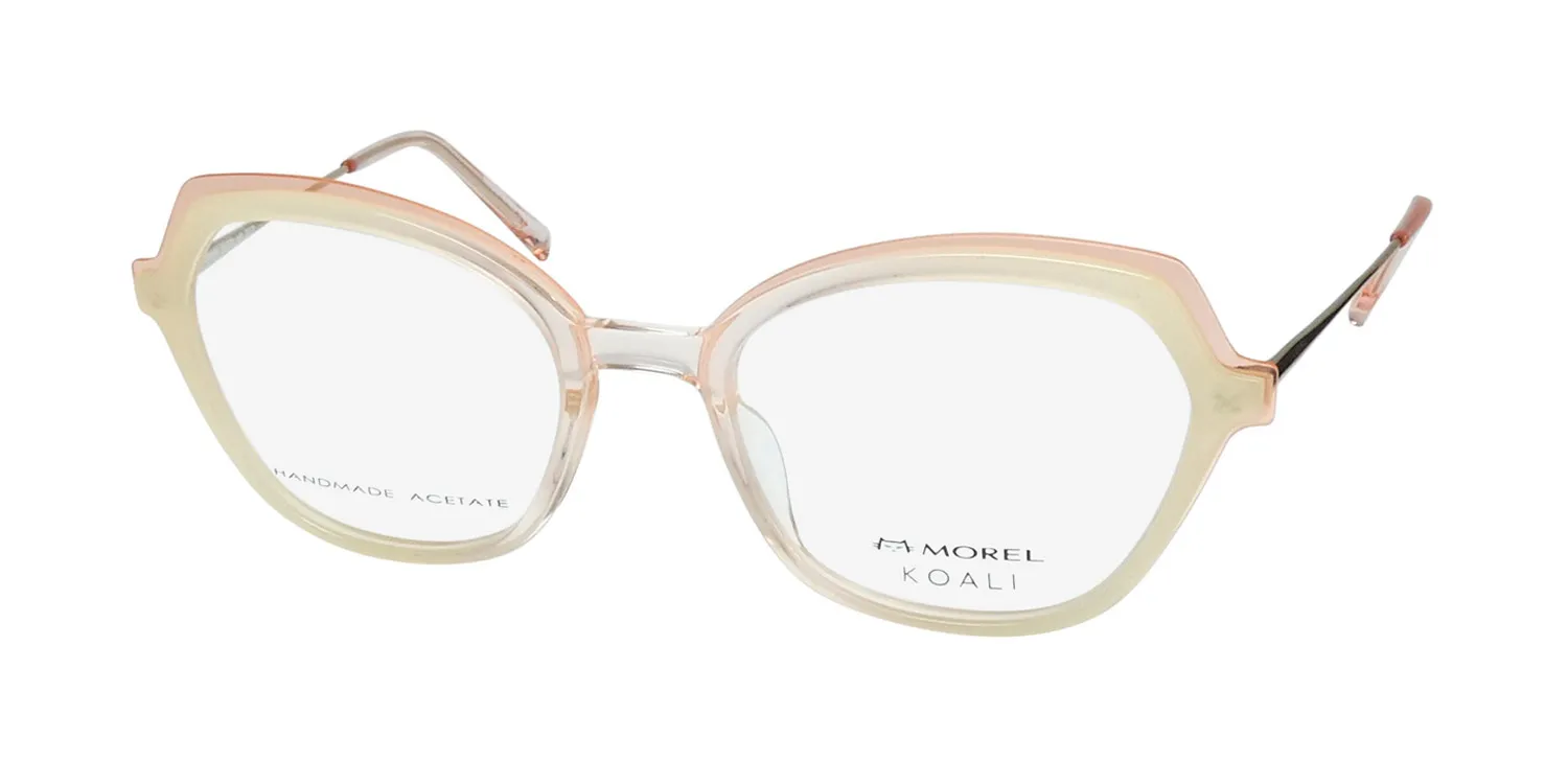 Morel Koali 20086k pd08 Eyeglasses Crystal Peach 53mm