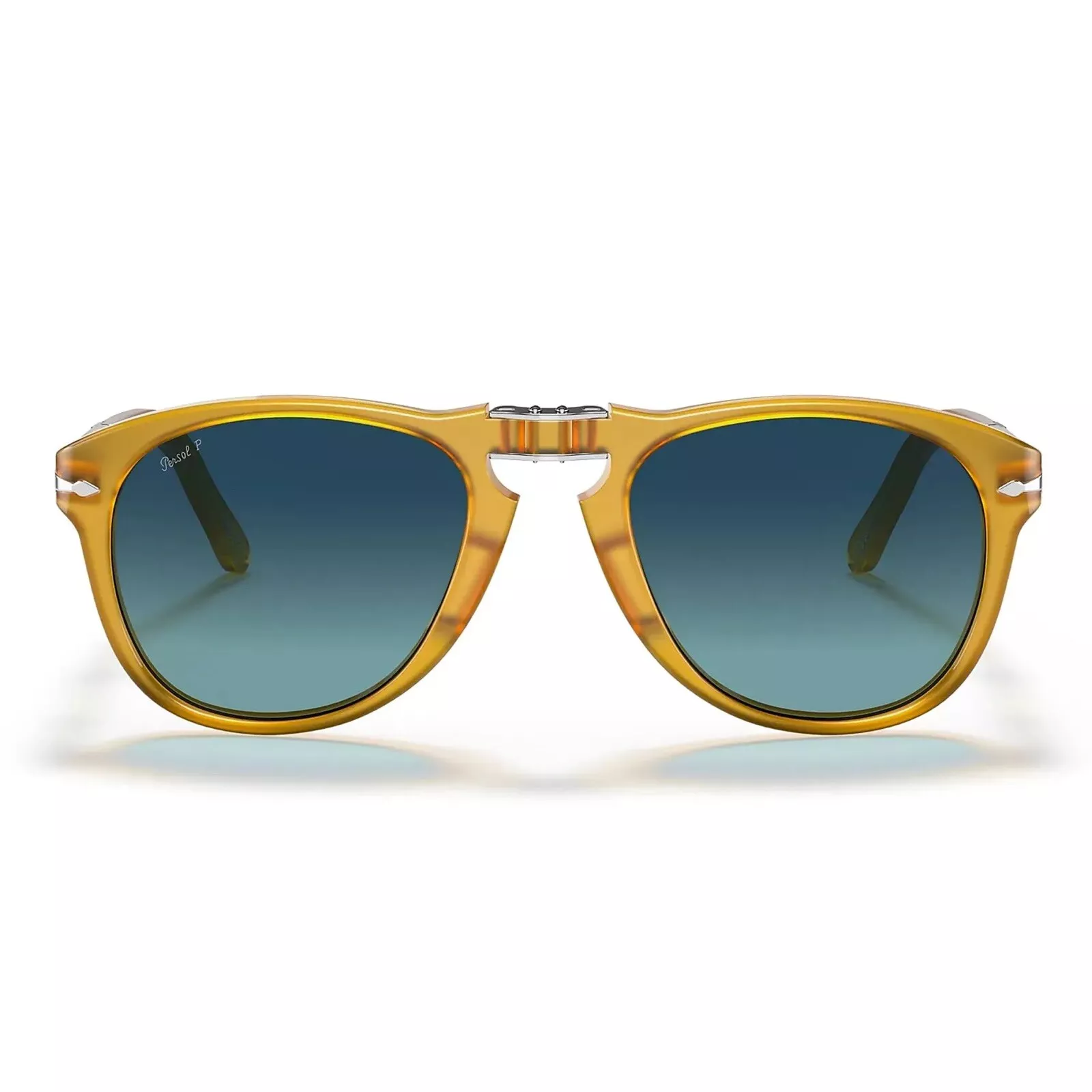 Persol PO0714SM Folding 54 Sunglasses Opal Yellow 54mm Men 2