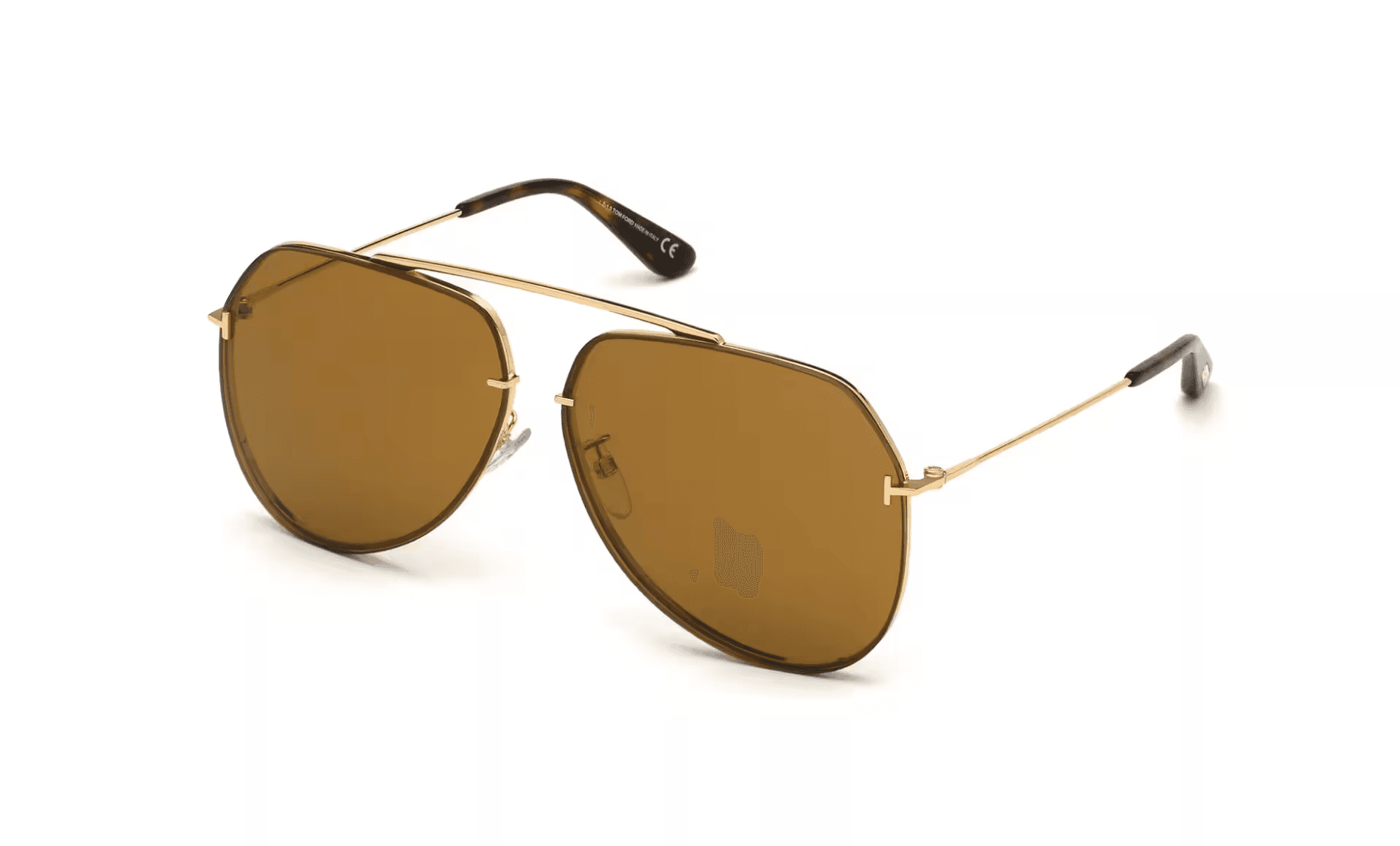 Tom Ford FT 0795-H 30E Sunglasses Gold 63mm Unisex