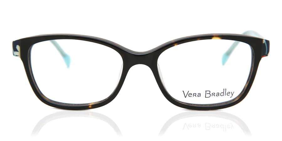 Vera Bradley Naomi SFN Eyeglasses Santiago Floral Navy 49mm Kids 2