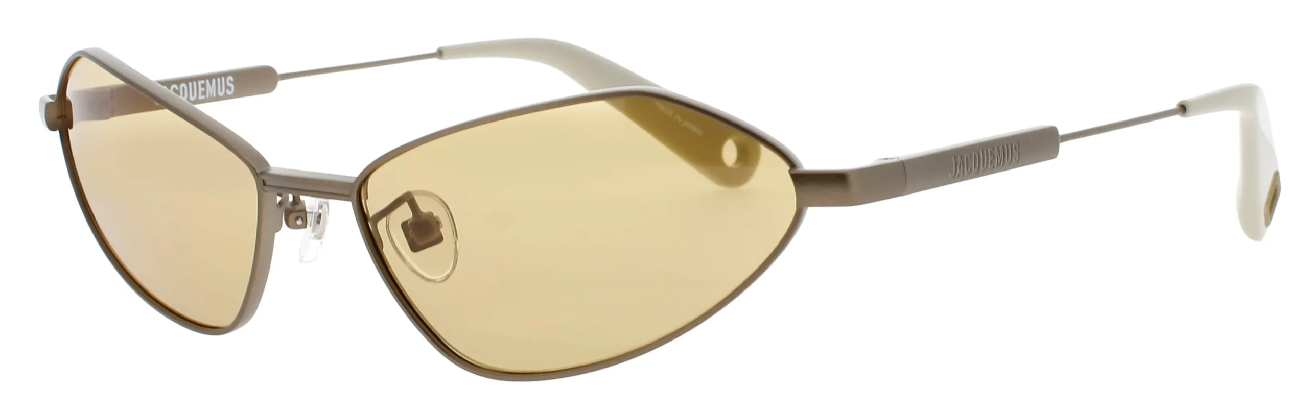 JACQUEMUS JAC68 4 Sunglasses Matte Gold 60mm Unisex