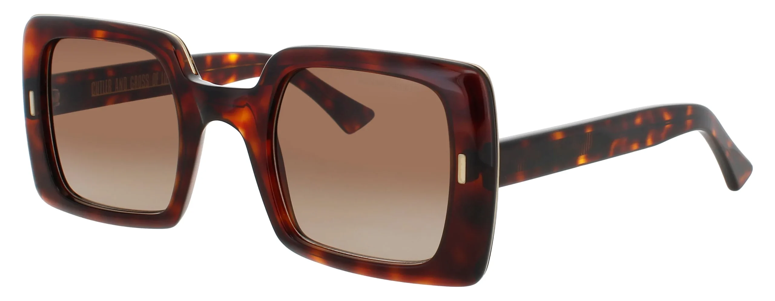 Cutler and Gross CGSN-1326 01 Sunglasses Dark Turtle 51mm Women