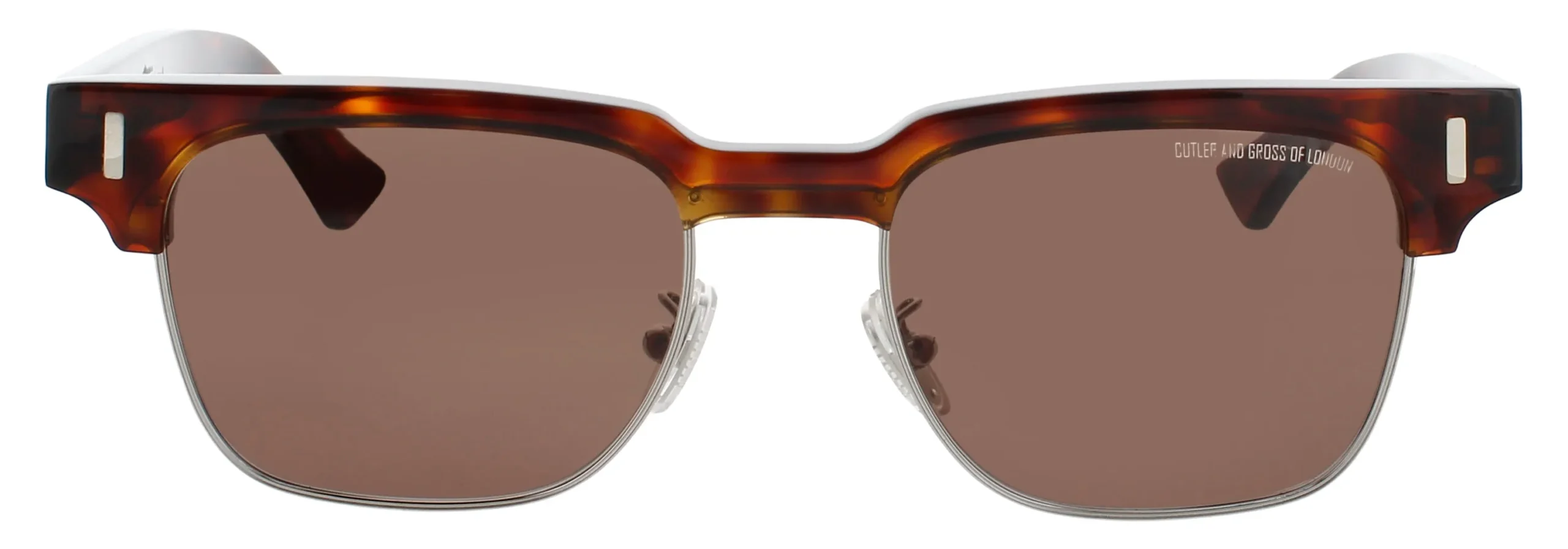 Cutler and Gross CGSN-1332 02 Sunglasses Dark Turtle 53mm Unisex 2