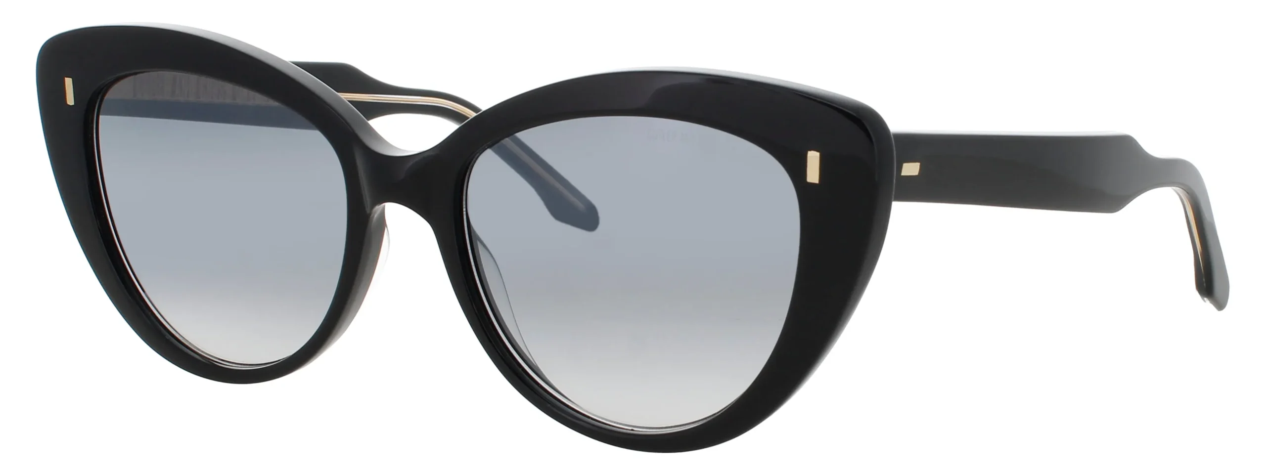 Cutler and Gross CGSN-1350 05 Sunglasses Black Taxi 56mm Women