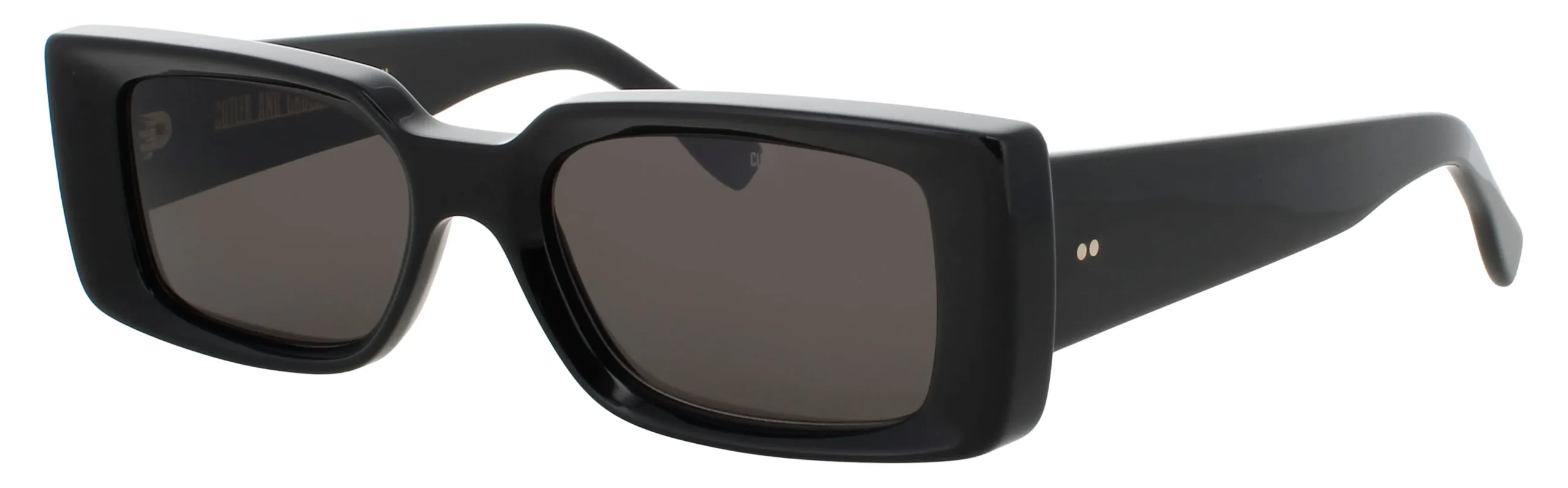 Cutler and Gross CGSN-1368 01 Sunglasses Black 53mm Women