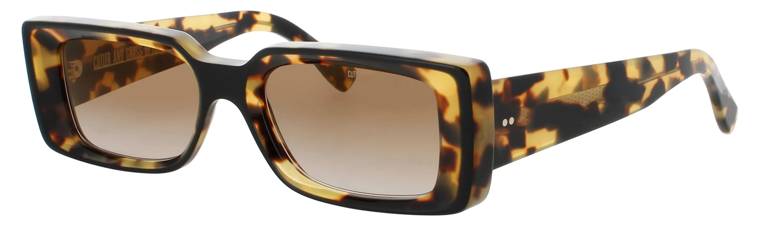 Cutler and Gross CGSN-1368 02 Sunglasses Black On Camo 53mm Women