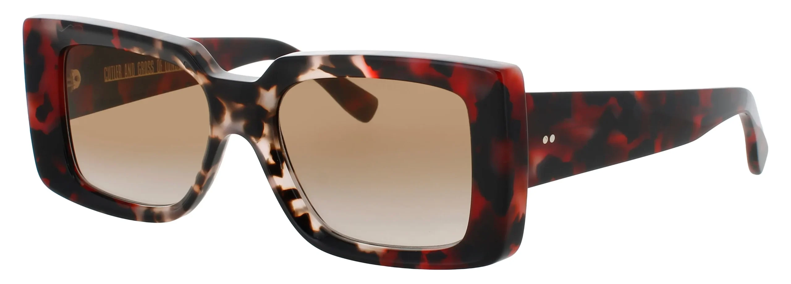Cutler and Gross CGSN-1369 05 Sunglasses Red Summer Of '69 54mm Women