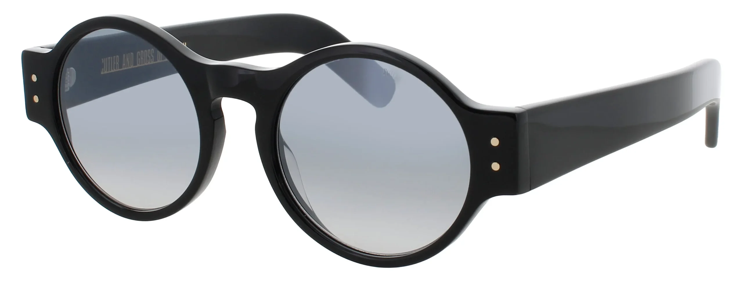 Cutler and Gross CGSN-1374 01 Sunglasses Black 49mm Unisex