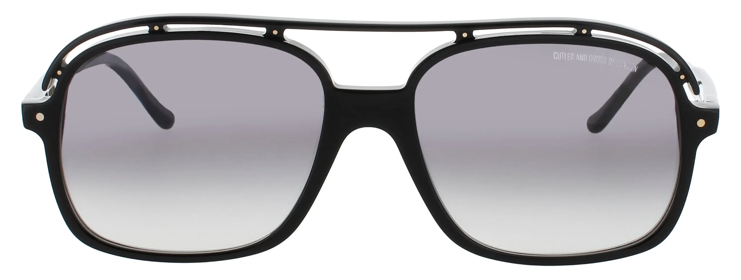 Cutler and Gross CGSN-1376 01 Sunglasses Black 59mm Women 2