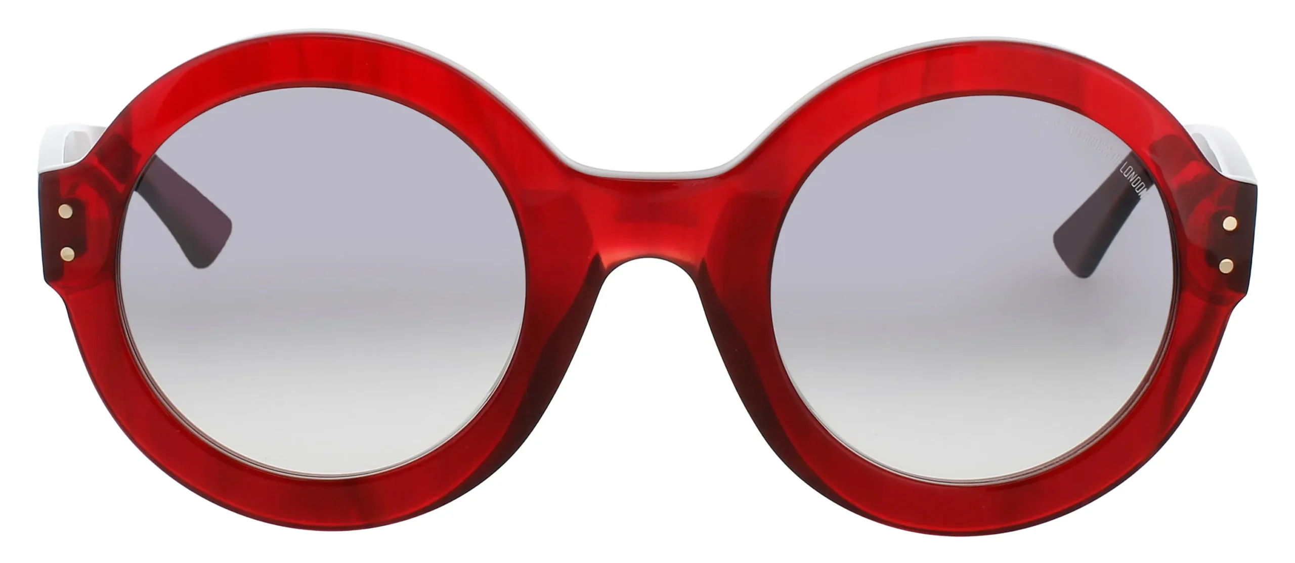 Cutler and Gross CGSN1377 03 Sunglasses Red Mini 52mm Women 2