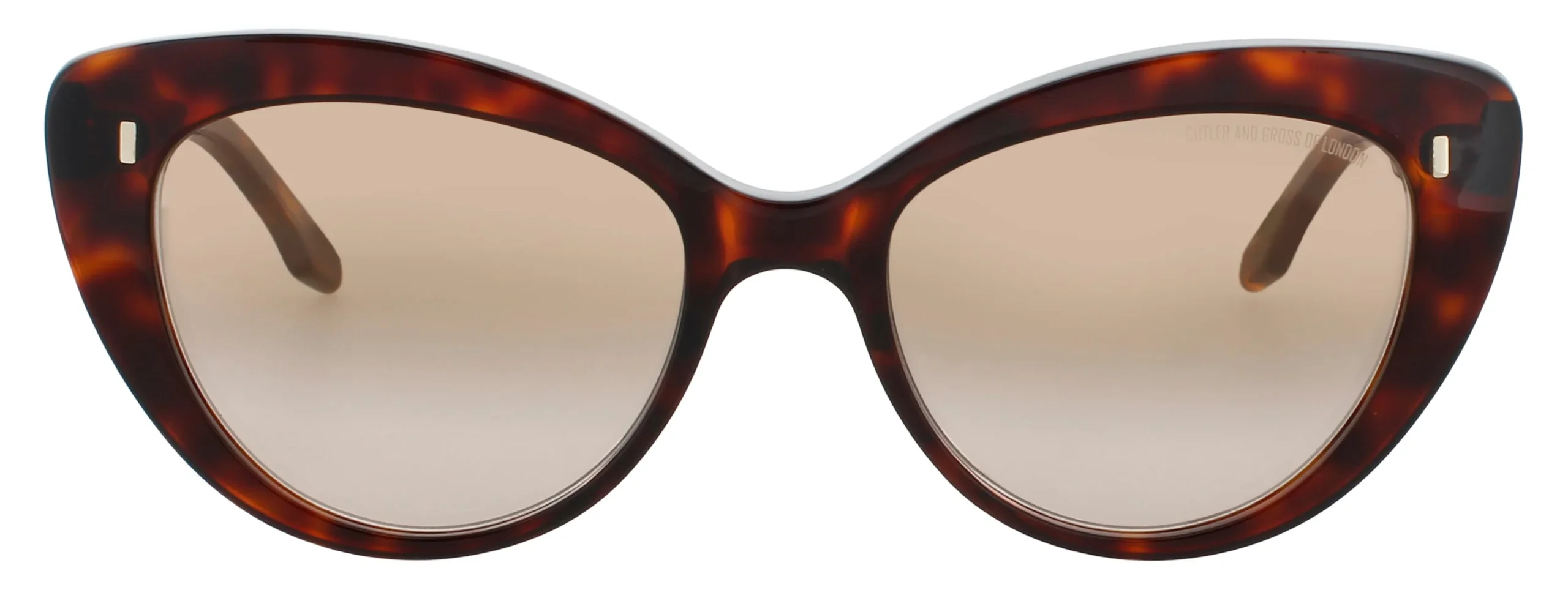 Cutler and Gross CGSN-1350 12 Sunglasses Dark Turtle 53mm Women 2