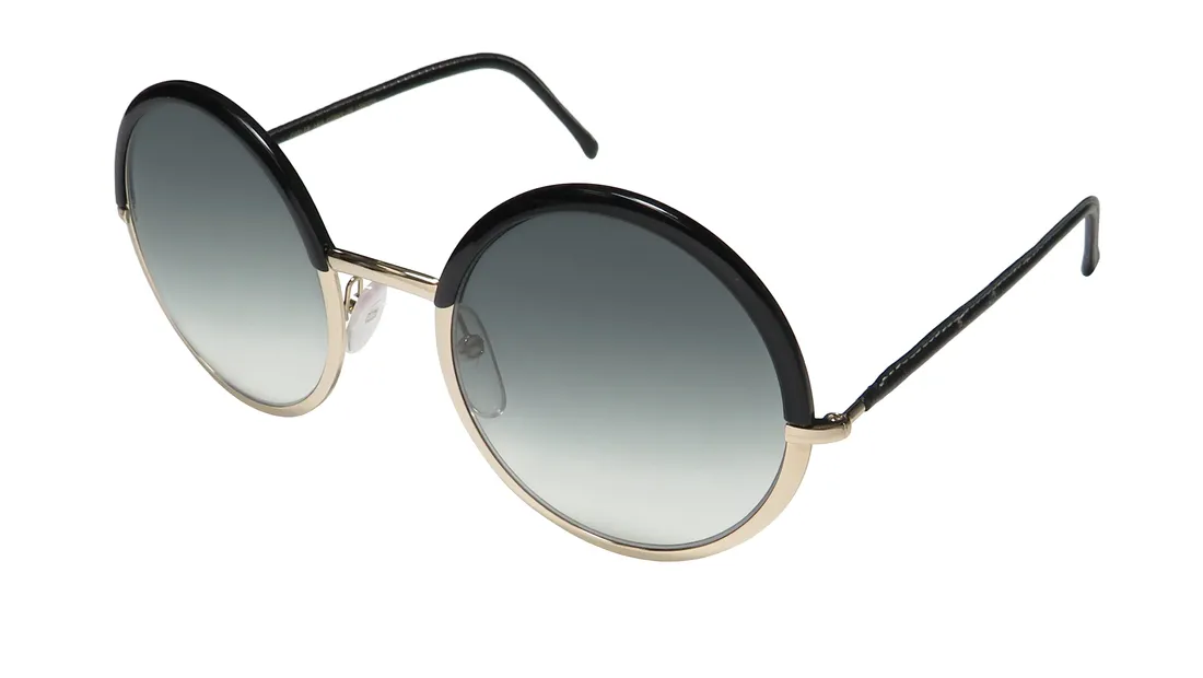 Cutler and Gross 1070 bb Sunglasses Black Black 52mm