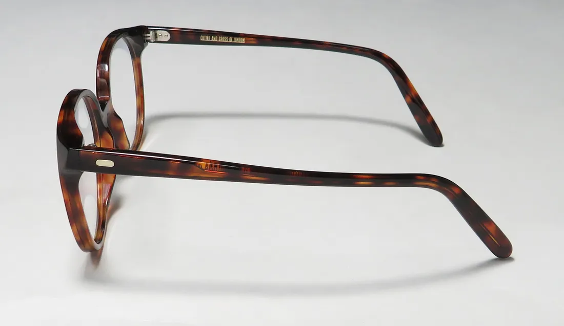 Cutler and Gross 1075 dt01 Eyeglasses Dark Turtle 01 53mm 4