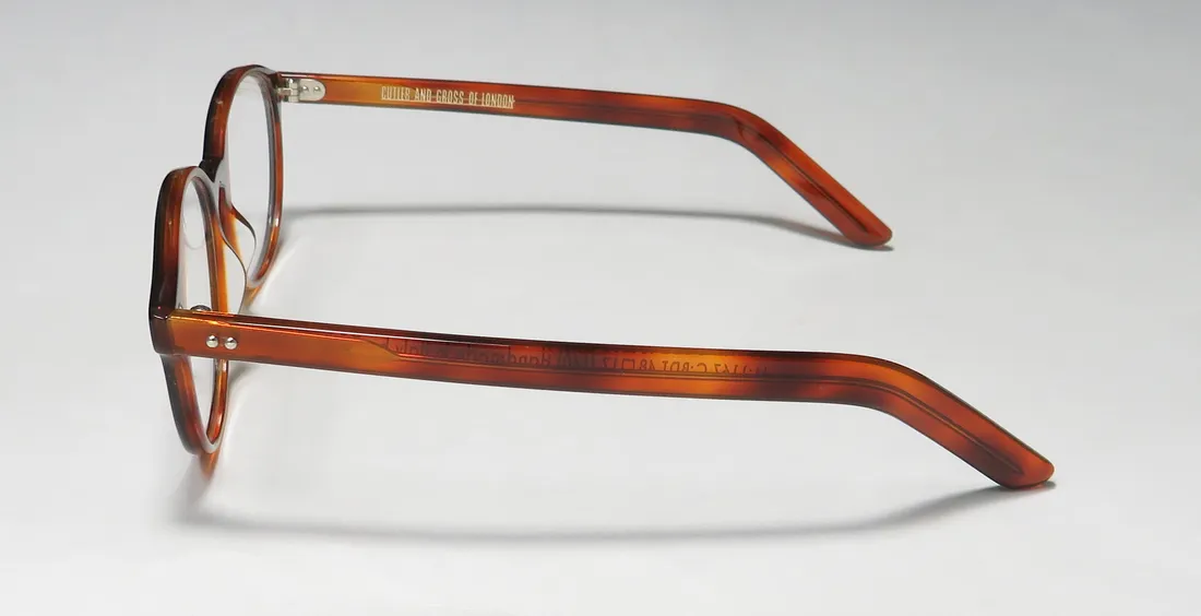 Cutler and Gross 1167 bdt Eyeglasses Black On Dark Turtle 48mm 4