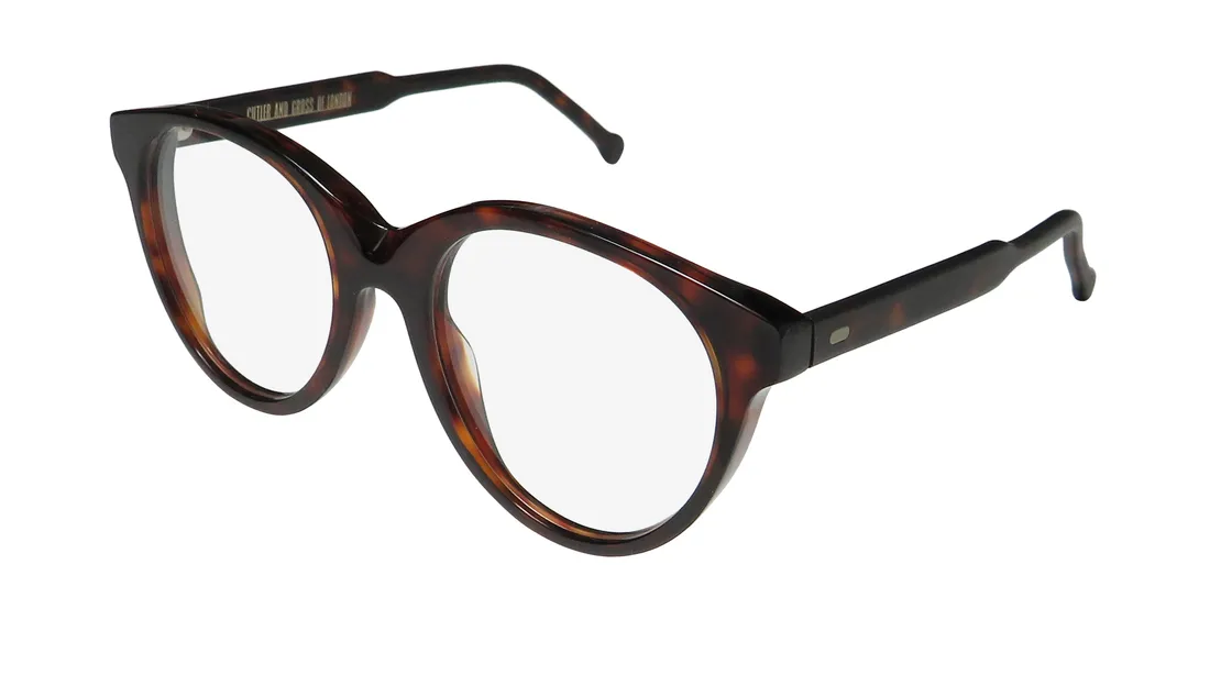 Cutler and Gross 1210 dt01 Eyeglasses Dark Turtle 01 51mm