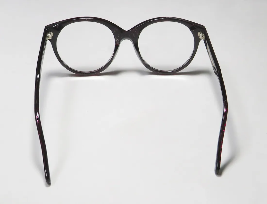 Cutler and Gross 1210 oxg Eyeglasses Oxblood Glitter 51mm 5