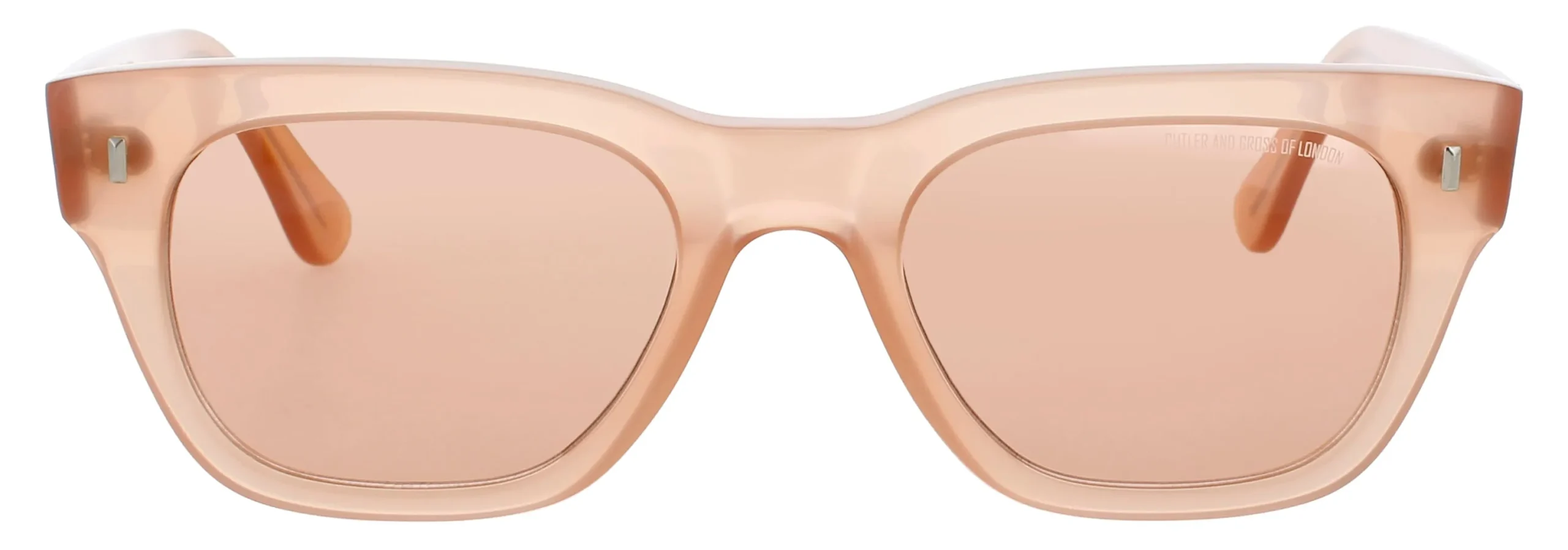 Cutler and Gross CGSN-0772V2 03 Sunglasses Opal Peach 52mm Unisex 2