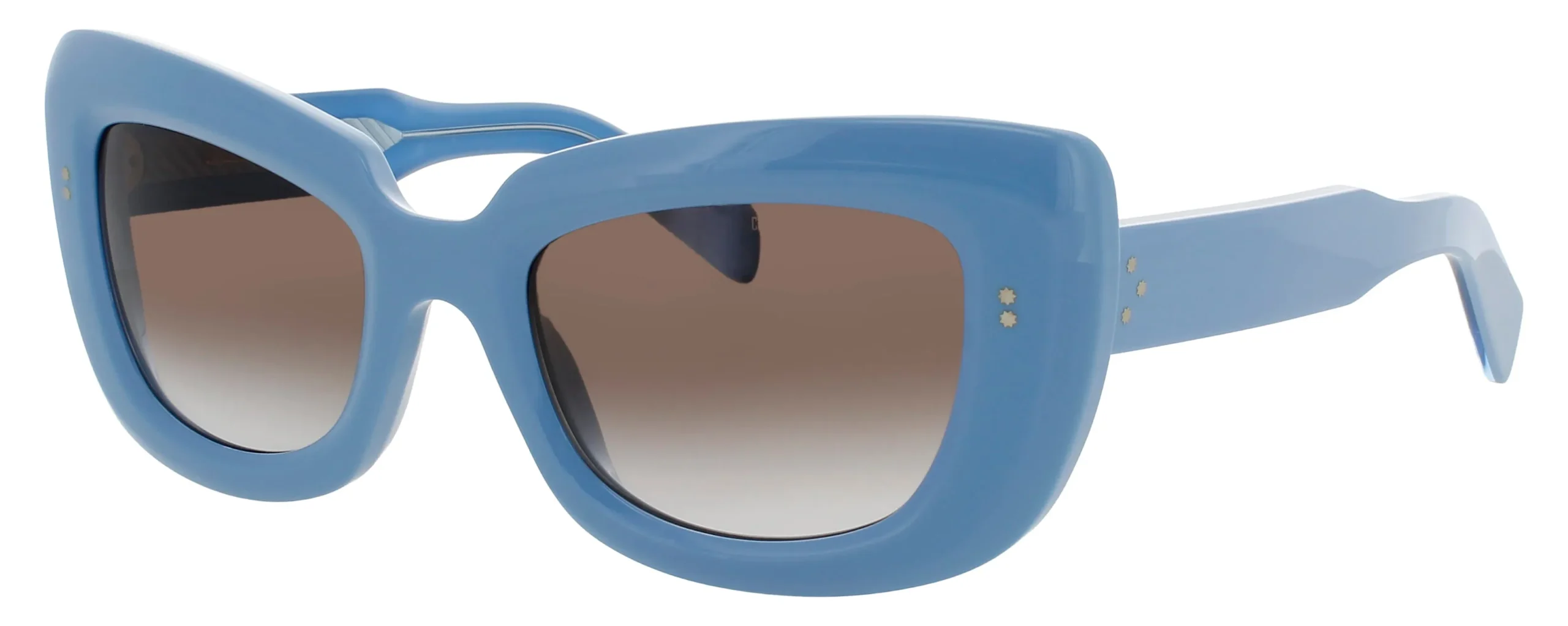 Cutler and Gross CGSN-9797 A8 Sunglasses Light Blue 52mm Women
