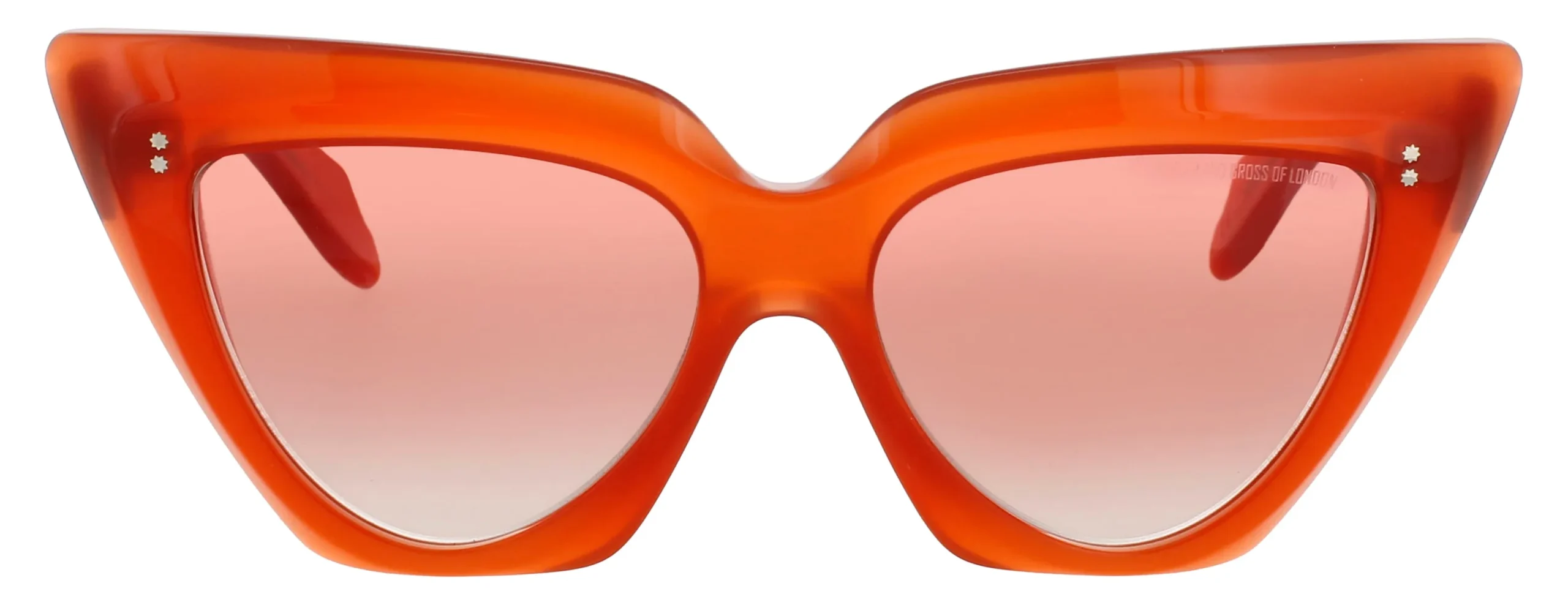 Cutler and Gross CGSN-1407 B1 Sunglasses Tomato 55mm Women 2