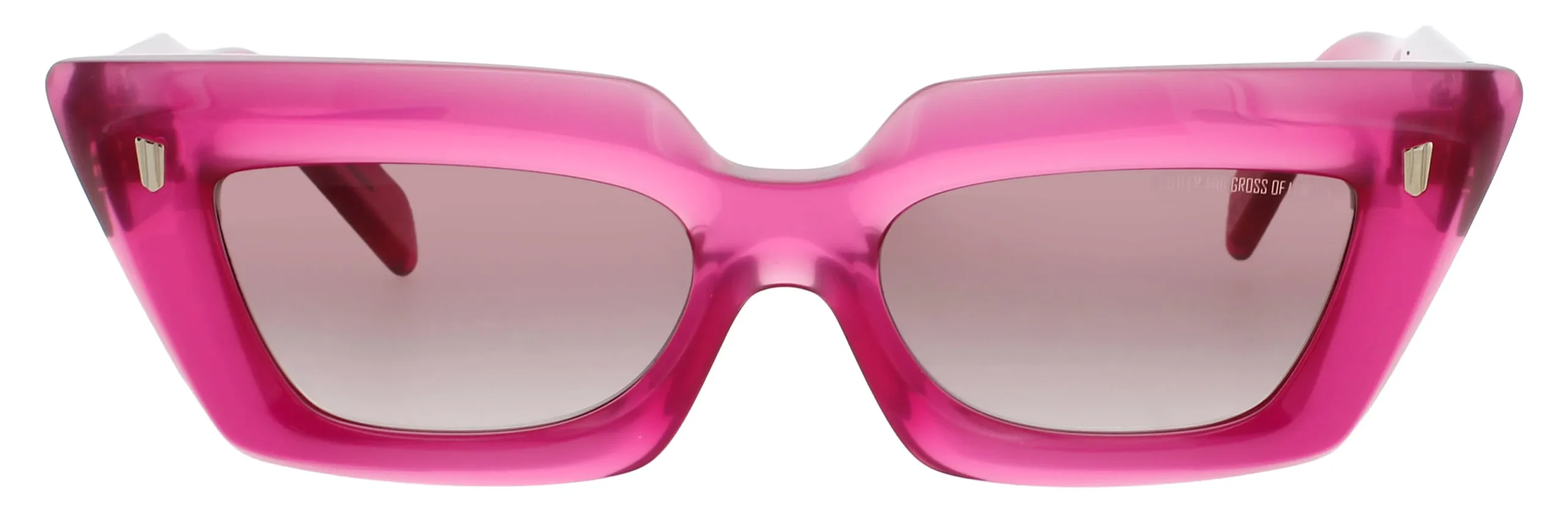 Cutler and Gross CGSN-1408 A9 Sunglasses Opal Fuscia 51mm Women 2
