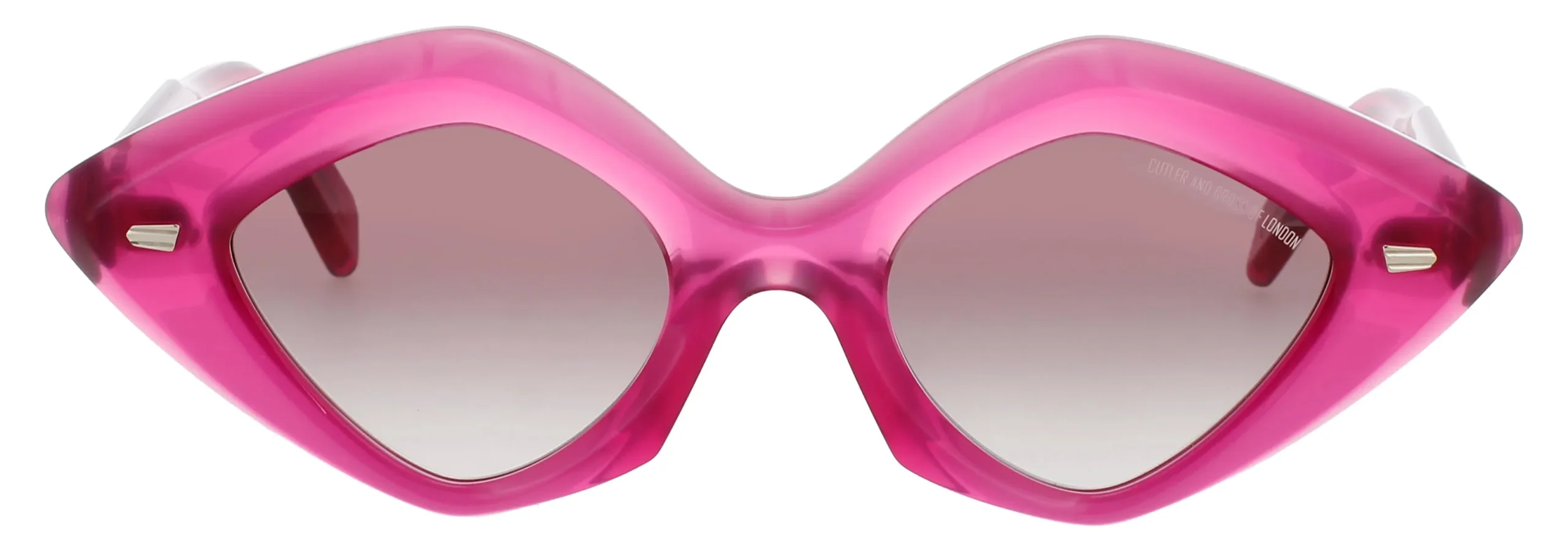 Cutler and Gross CGSN-9126 A9 Sunglasses Opal Fuscia 48mm Women 2