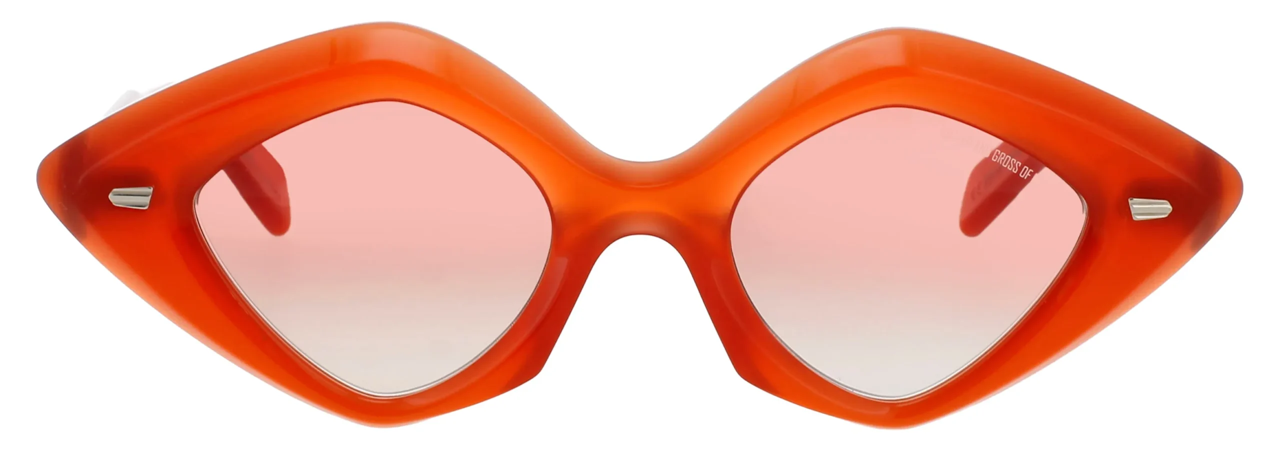 Cutler and Gross CGSN-9126 B1 Sunglasses Tomato 48mm Women 2
