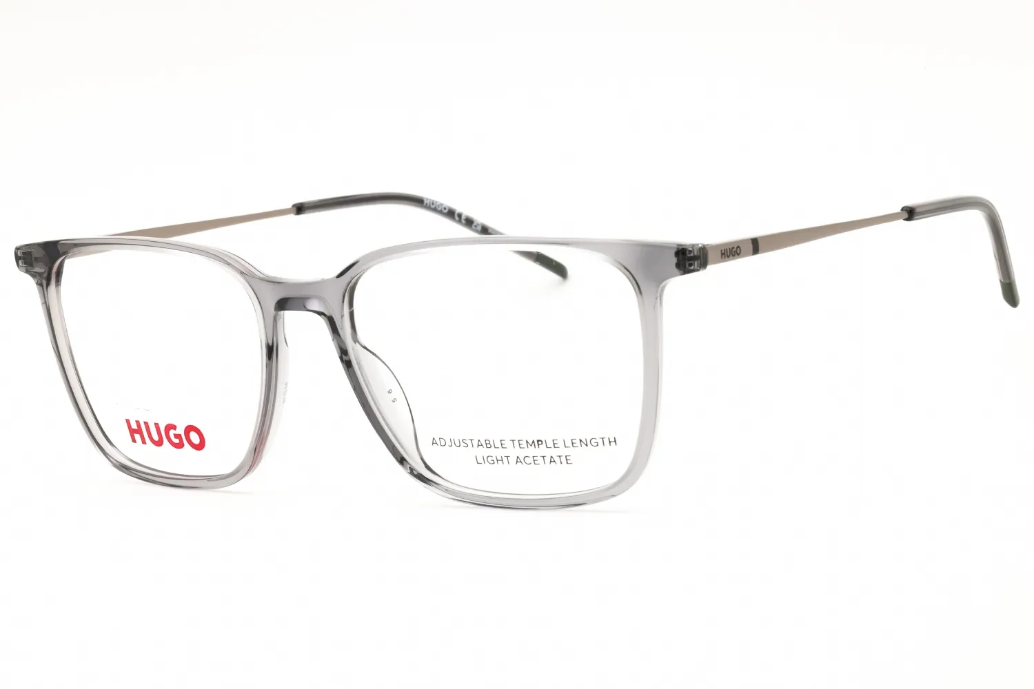 Hugo HG1288 0D3X 00 Eyeglasses Transparent Dark Grey 52mm Men