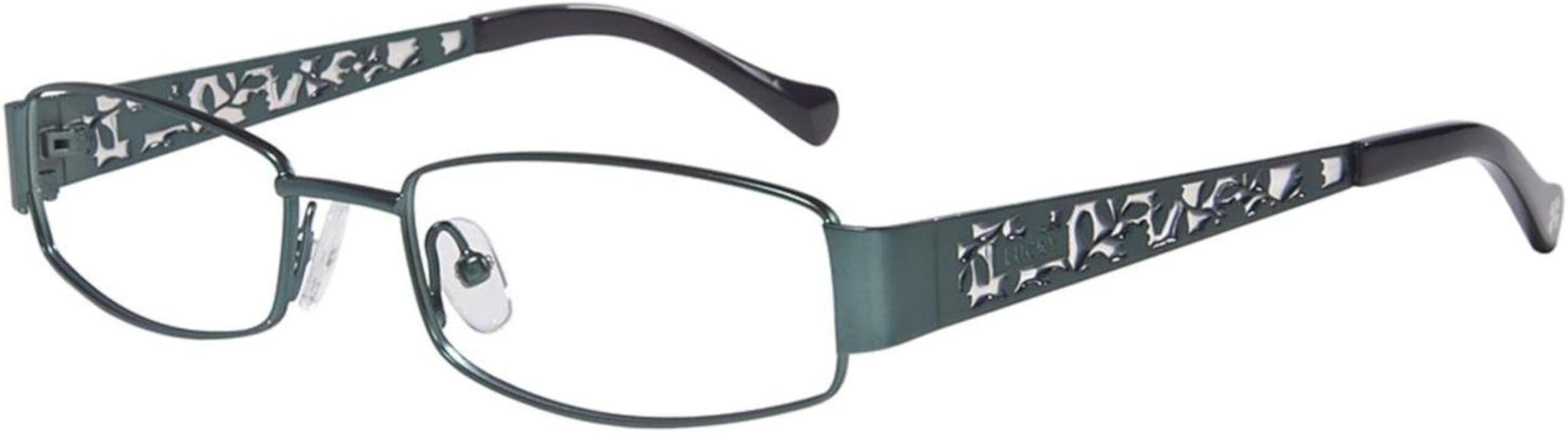 Lucky Brand Ivy Eyeglasses Teal 51mm Women